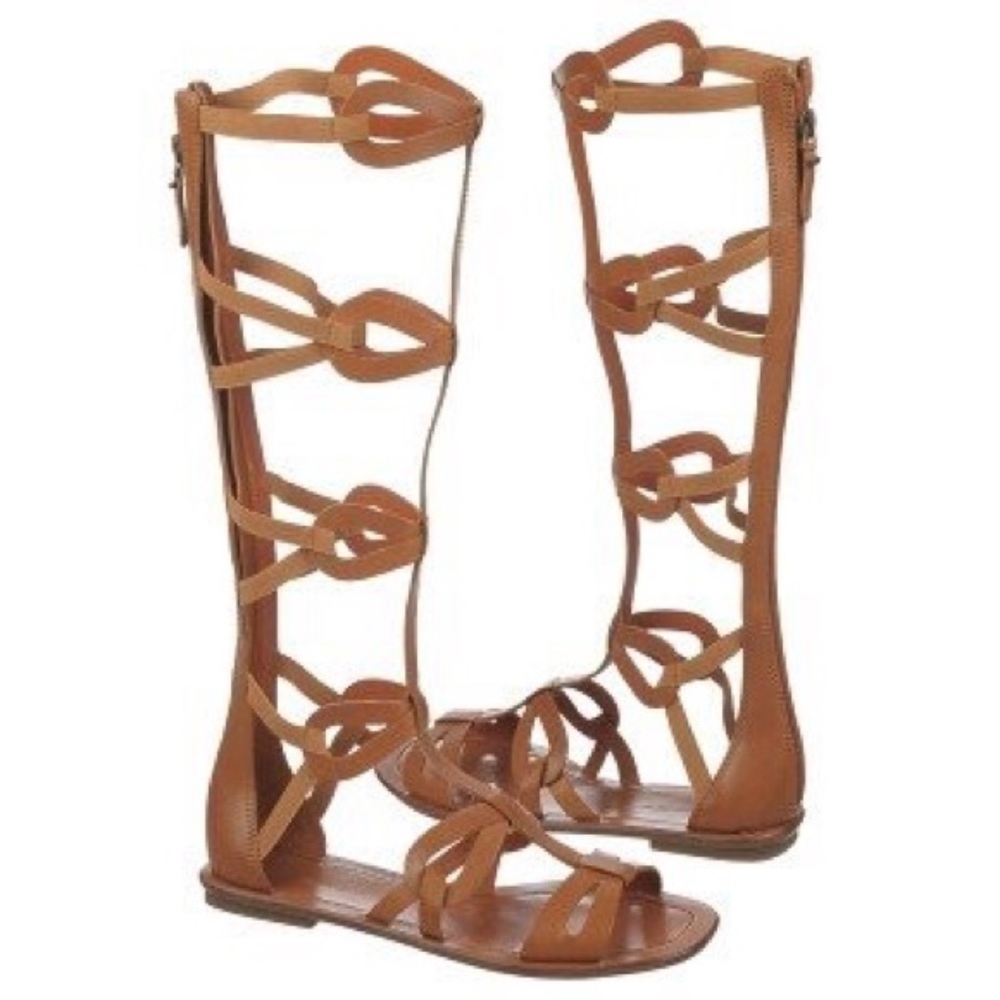 SOLD✔️ Via Spiga Destin Gladiator sandal in British Tan